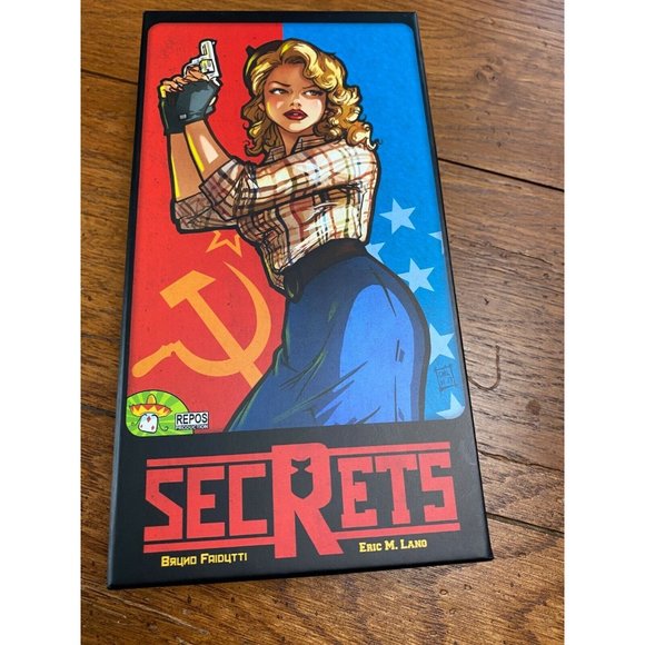 REPOS PRODUCTIONS Secrets-  Social Bluffing Card Game for 4-8 Players Ages 10+ - Picture 2 of 6